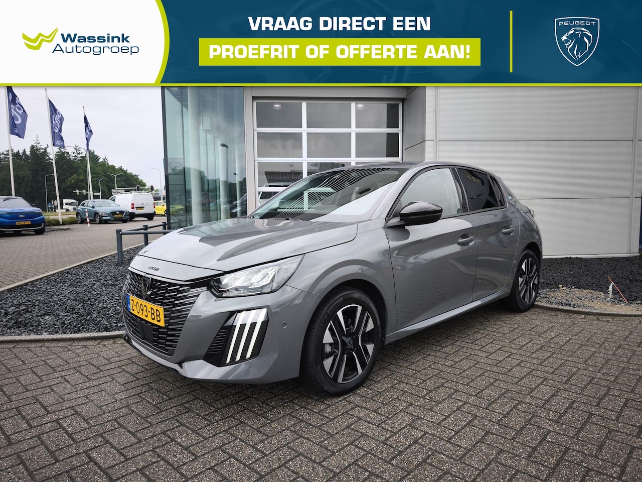 Peugeot e-208 - EV 50kWh 136pk Allure Pack | 360 Camera | Navigatie | Adaptive cruise control | nieuw mode - AutoWereld.nl