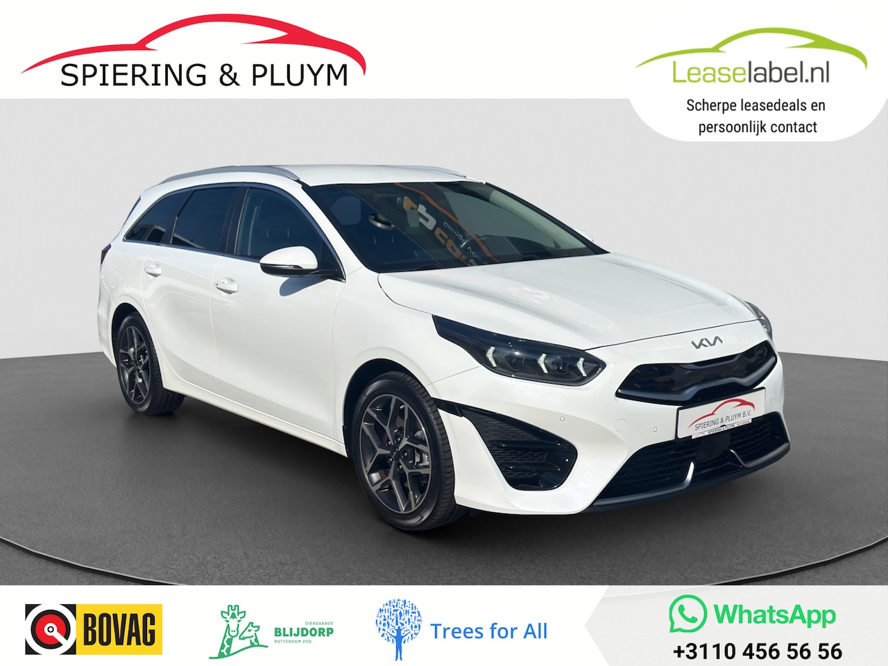 Kia Cee'd Sportswagon - Ceed 1.6 GDI PHEV ExecutiveLine | MY 2022 | Parelmoer lak | Leder | Stoelventilatie - AutoWereld.nl