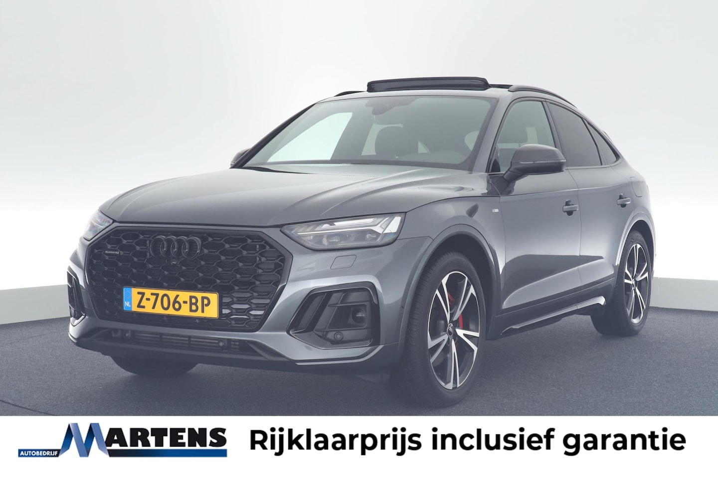 Audi Q5 Sportback - 50 TFSI e 299pk 2x S-Line Black Edition Luchtvering Head-Up 360Camera Keyless Massage Navi - AutoWereld.nl