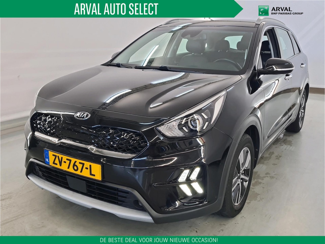 Kia Niro - 1.6 GDi 141pk Automaat Hybrid DynamicLine | Facelift | Half Leder | Navi | Apple CarPlay | - AutoWereld.nl