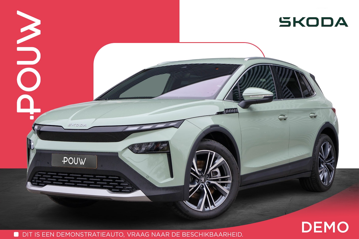 Skoda Elroq - 85 286pk Intro Charlie | Trekhaak Verwarmd | Achterbank Verwarmd - AutoWereld.nl