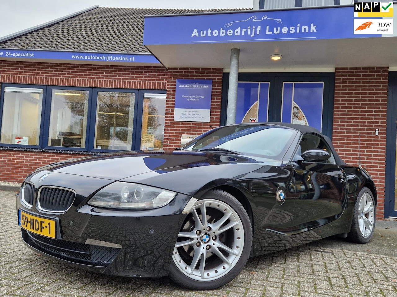 BMW Z4 Roadster - 2.5i Executive M-Sport Cruise Control Sportpakket Facelift Cruise Control 18 Inch Breedset - AutoWereld.nl