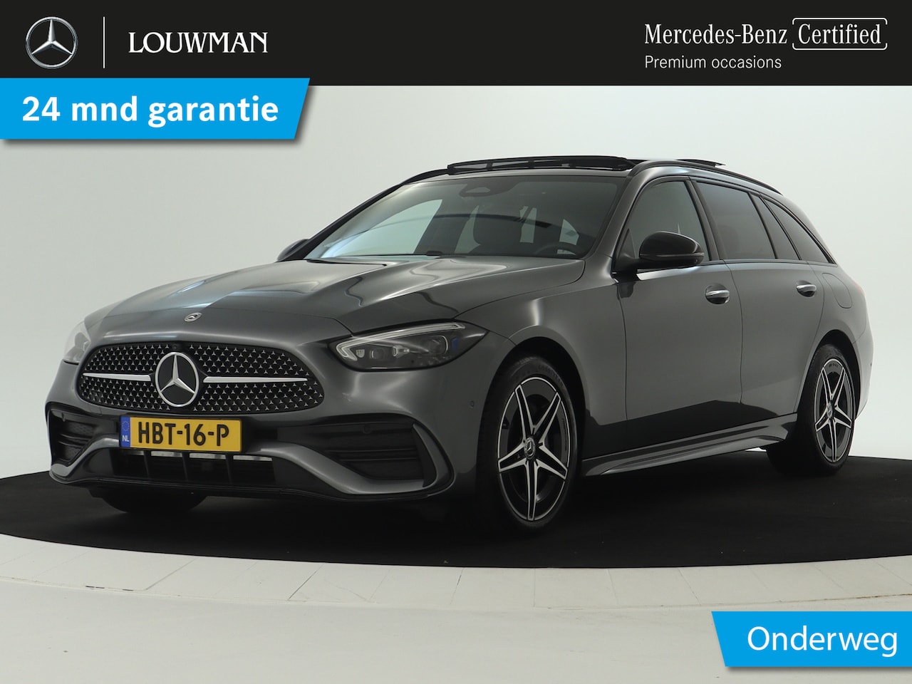 Mercedes-Benz C-klasse Estate - 300 e AMG Line Inclusief 24 maanden MB Certified garantie voor Europa. - AutoWereld.nl