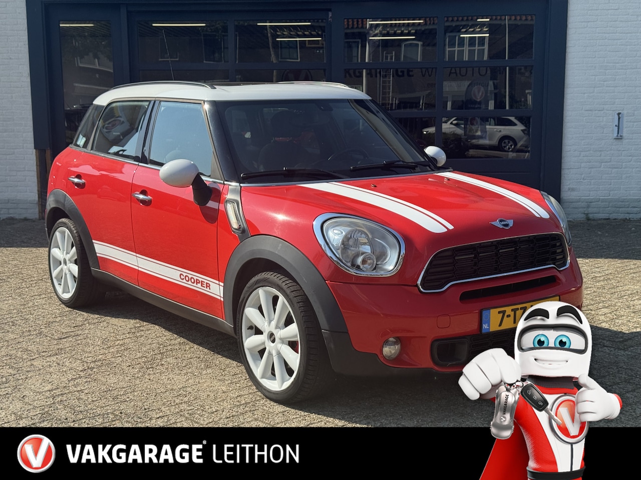 MINI Countryman - Mini 1.6 Cooper S Chili - Red Hot - schuif/kantel dak - keyless entry/start - Harman Kardo - AutoWereld.nl