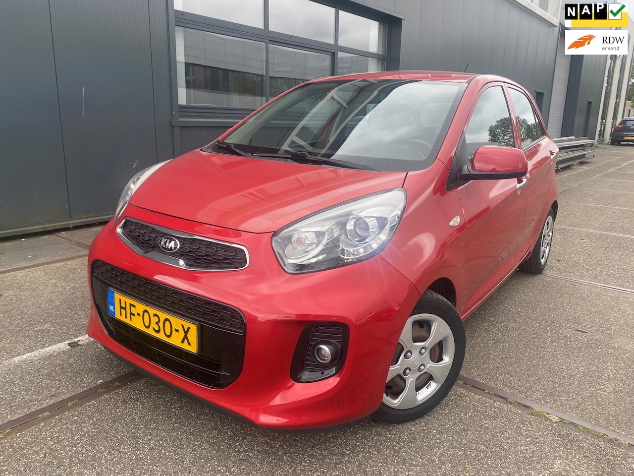 Kia Picanto - 1.0 CVVT DynamicLine / APK / AIRCO / NAP / ELEKT RAMEN VOOR EN ACHTER / BOEKJES / TWEE SLE - AutoWereld.nl
