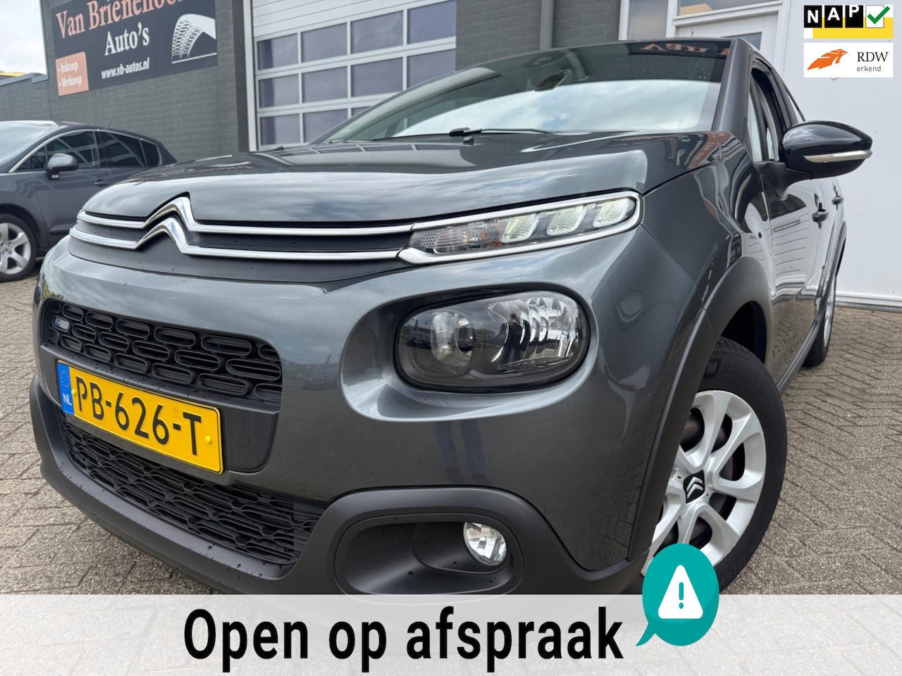 Citroën C3 - 1.2 PureTech Feel 5 drs met trekhaak en bluetooth telefoon / media en airco en cruise cont - AutoWereld.nl
