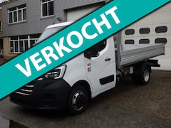 Renault Master - 163 PK EURO 6 OPEN LAADBAK DUBBEL LUCHT