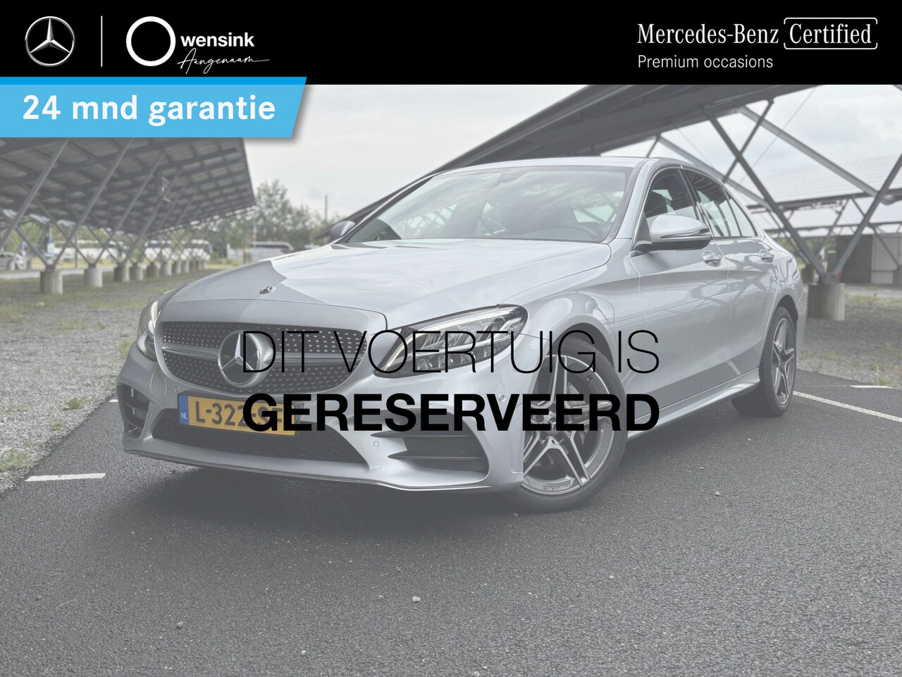 Mercedes-Benz C-klasse - 200 Business Solution AMG | Widescreen | LED-koplampen | Parkeercamera | - AutoWereld.nl