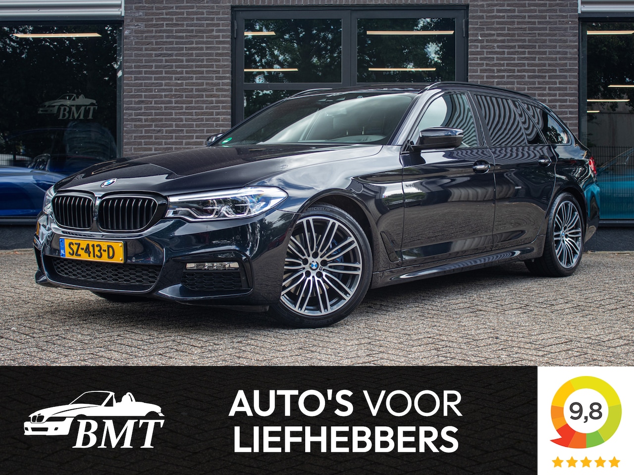 BMW 5-serie Touring - 530i G31 High Executive M Sport / NAP / Head-Up / Trekhaak / Comfort - AutoWereld.nl