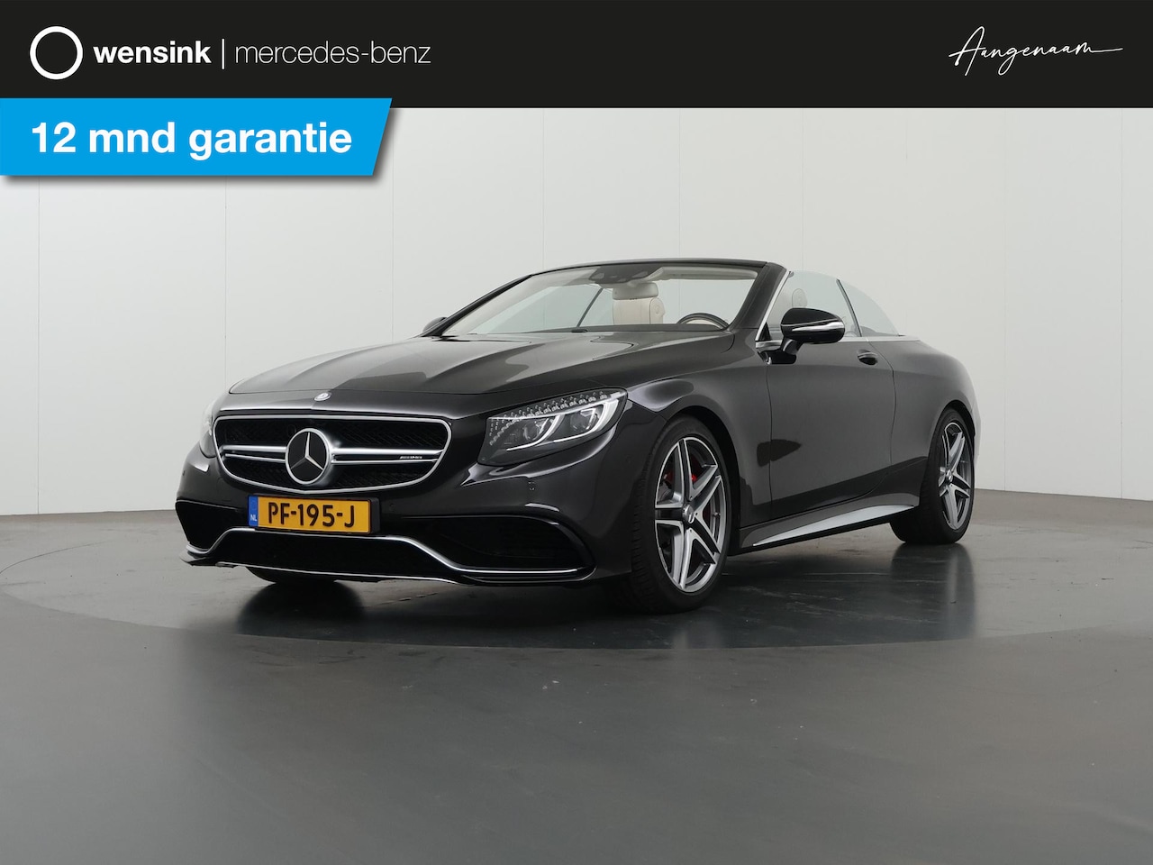 Mercedes-Benz S-klasse Cabrio - AMG 63 4Matic | Designo | Flowing lines | High end burmester | - AutoWereld.nl