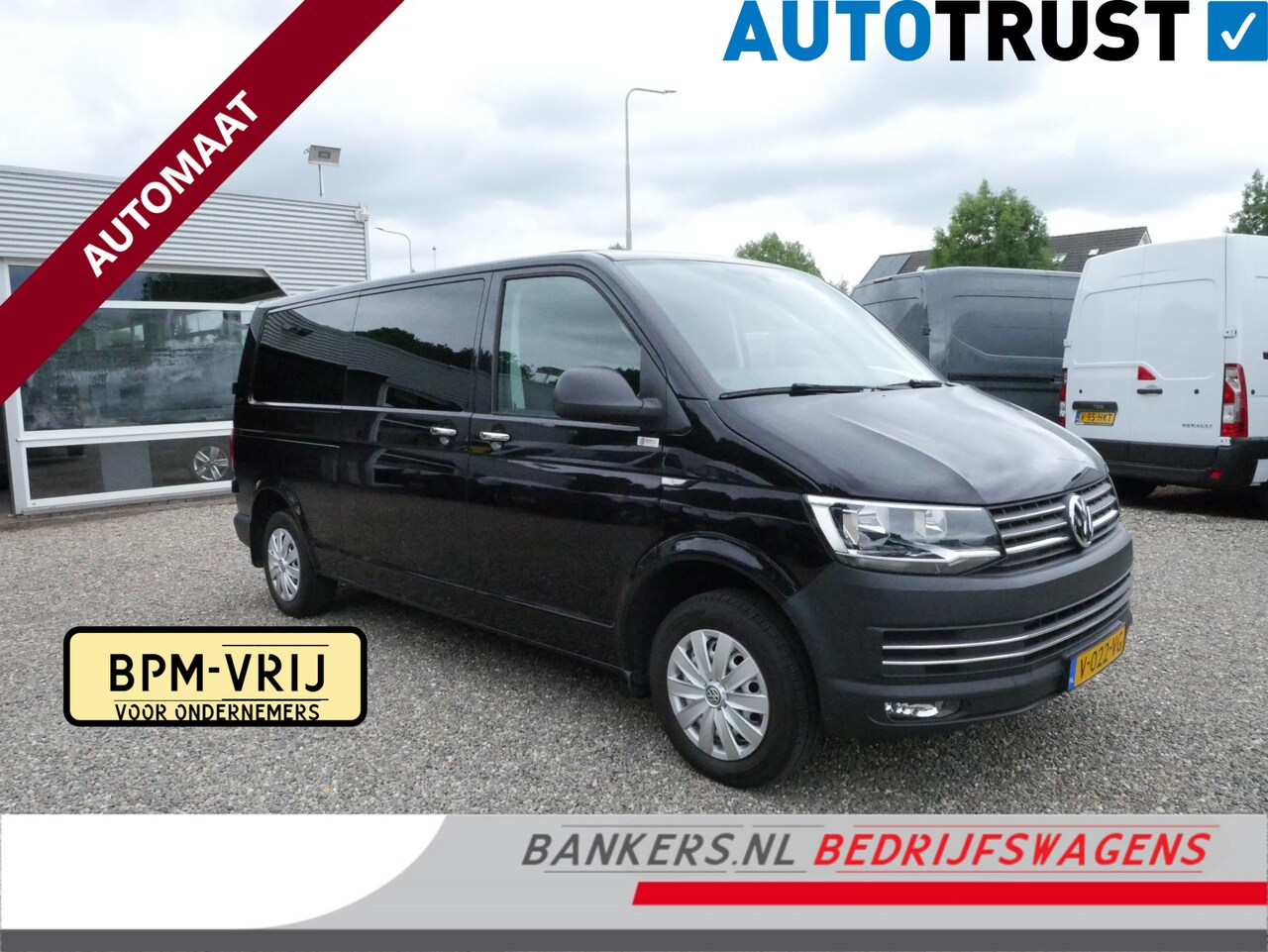 Volkswagen Transporter - 2.0 TDI 150PK, L2H1, DSG Autmaat, Airco - AutoWereld.nl