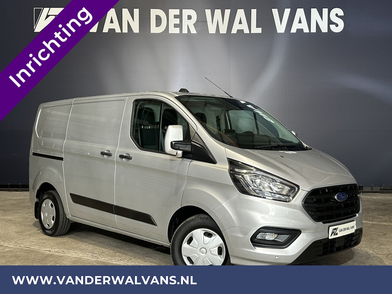 Ford Transit Custom - 2.0 TDCI 131pk L1H1 Inrichting Euro6 Airco | Navigatie | Android Auto | LED Cruisecontrol, - AutoWereld.nl