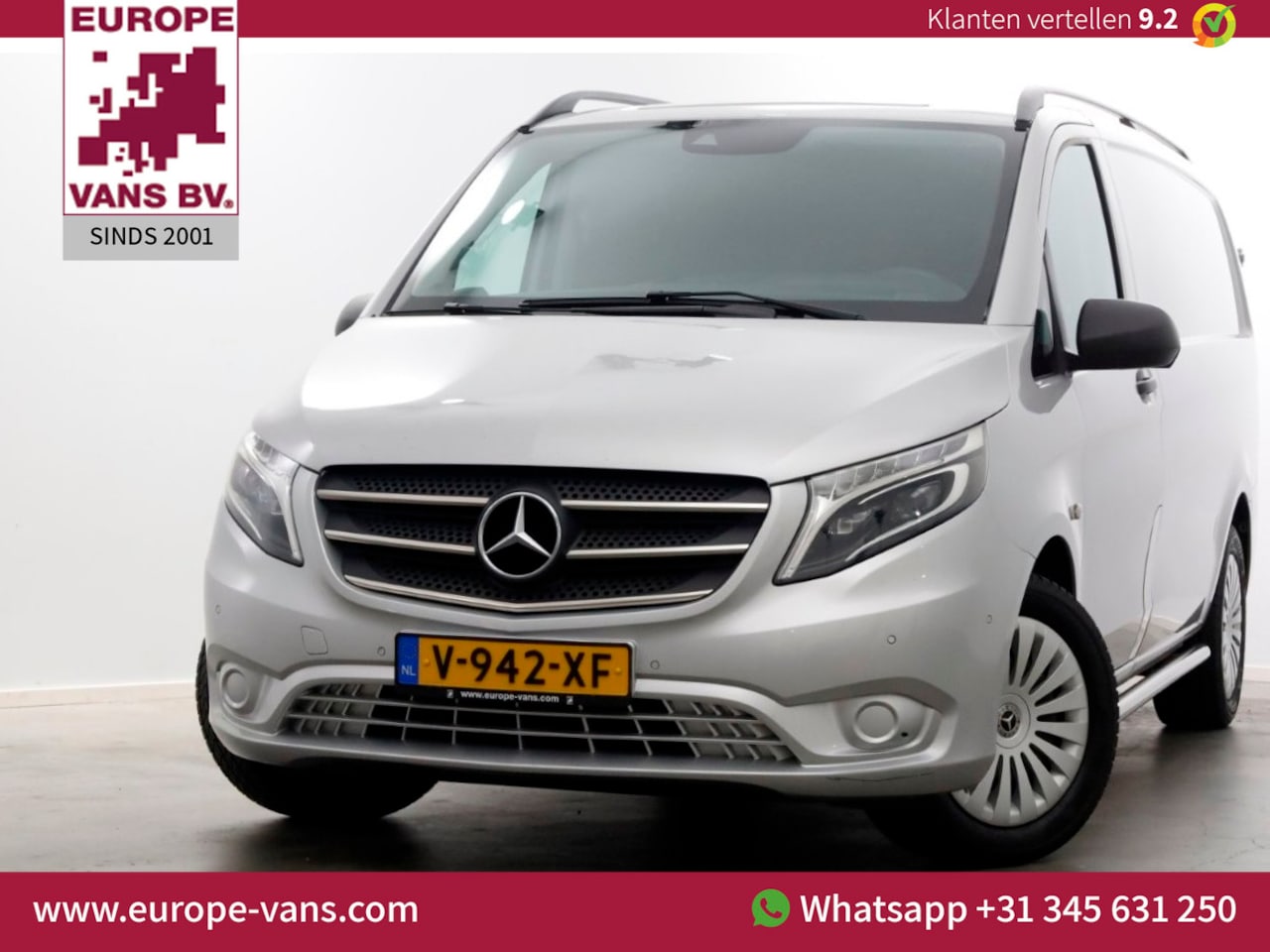 Mercedes-Benz Vito - 119 CDI 190pk E6 Lang 7G Automaat LED/Navi/Camera 03-2019 - AutoWereld.nl