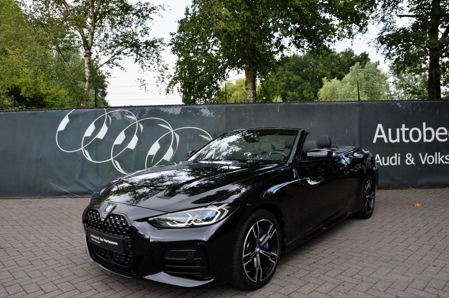 BMW 4-serie Cabrio - M440i |xDrive|High Executive|HuD|Shadow Line|Stuurwiel verwarming|Automaat| - AutoWereld.nl