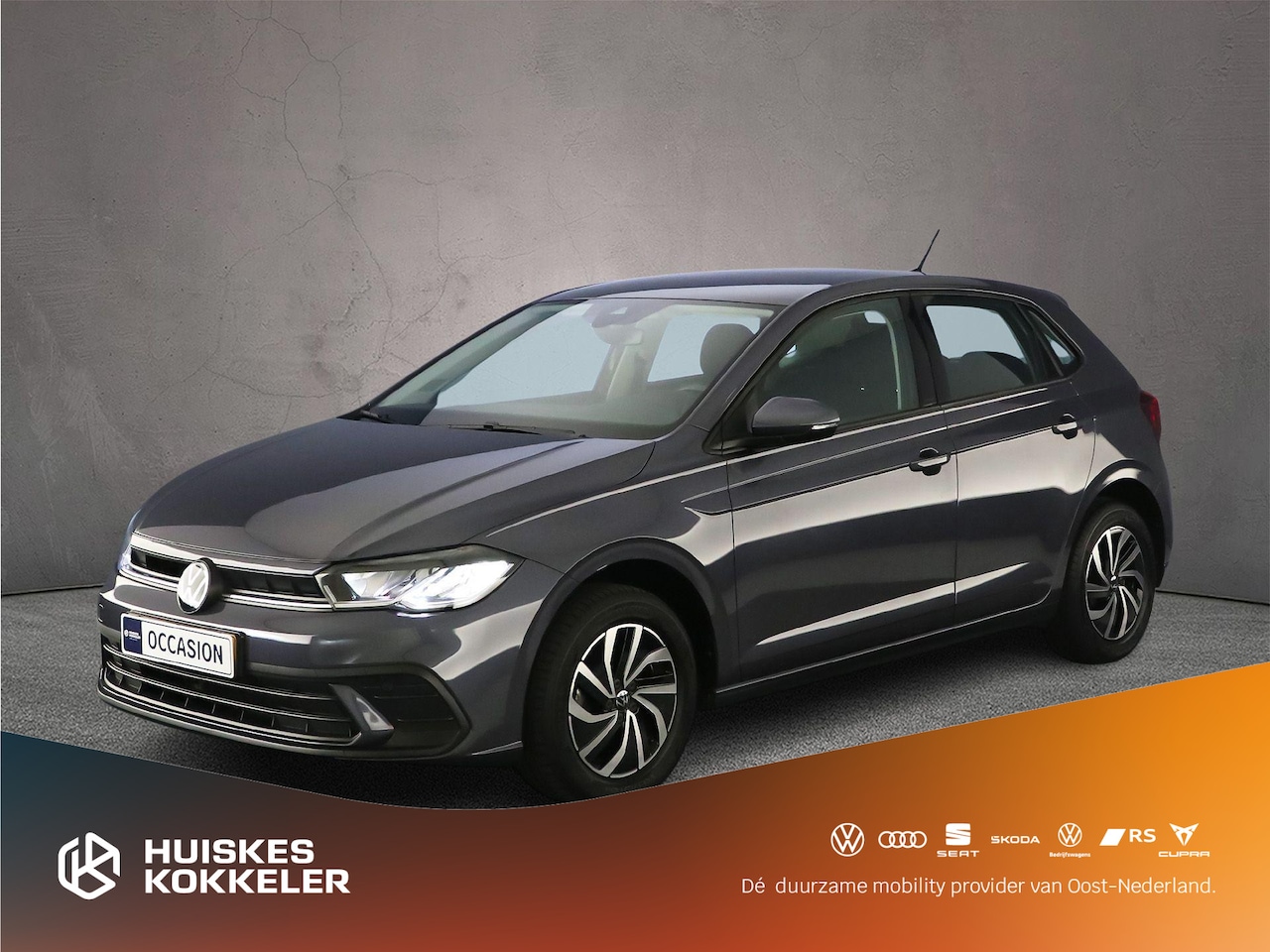 Volkswagen Polo - Life 1.0 TSI 95pk Adaptive cruise control, App connect, LED koplampen, Airco, DAB, Radio, - AutoWereld.nl