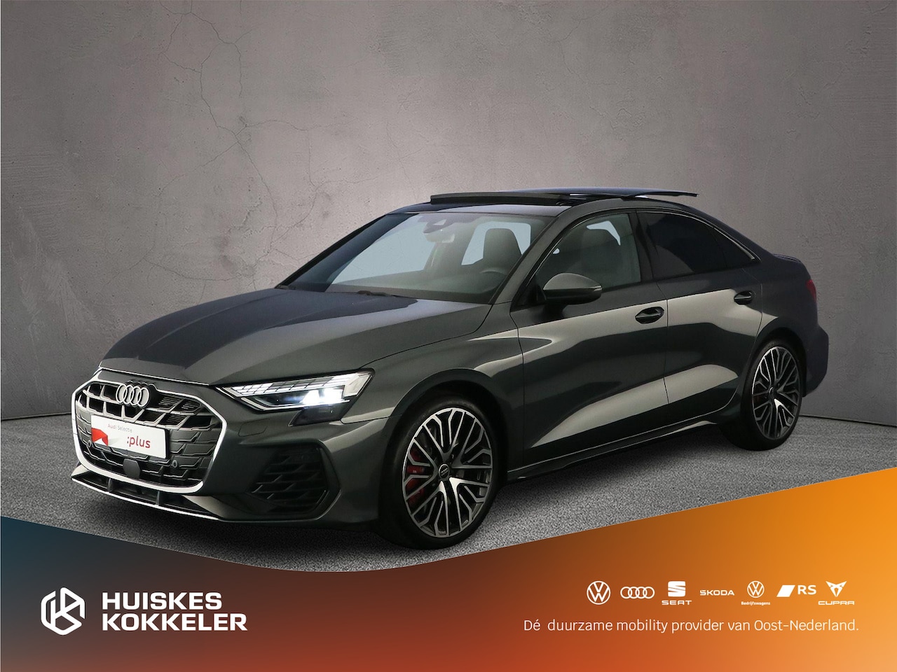 Audi S3 - Limousine 333pk quattro | Akra | Pano | Sonos | Adapt. Onderstel | 19 inch | Alcantara | M - AutoWereld.nl