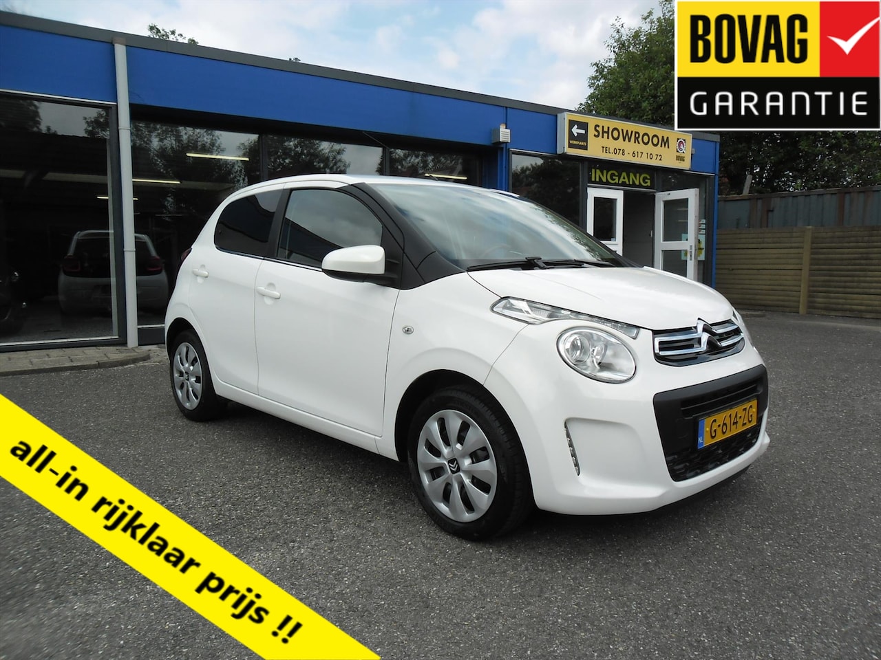 Citroën C1 - 1.0 VTi 72PK FEEL AIRCO LED PRIVACYGLAS 42794 KM RIJKLAARPRIJS - AutoWereld.nl