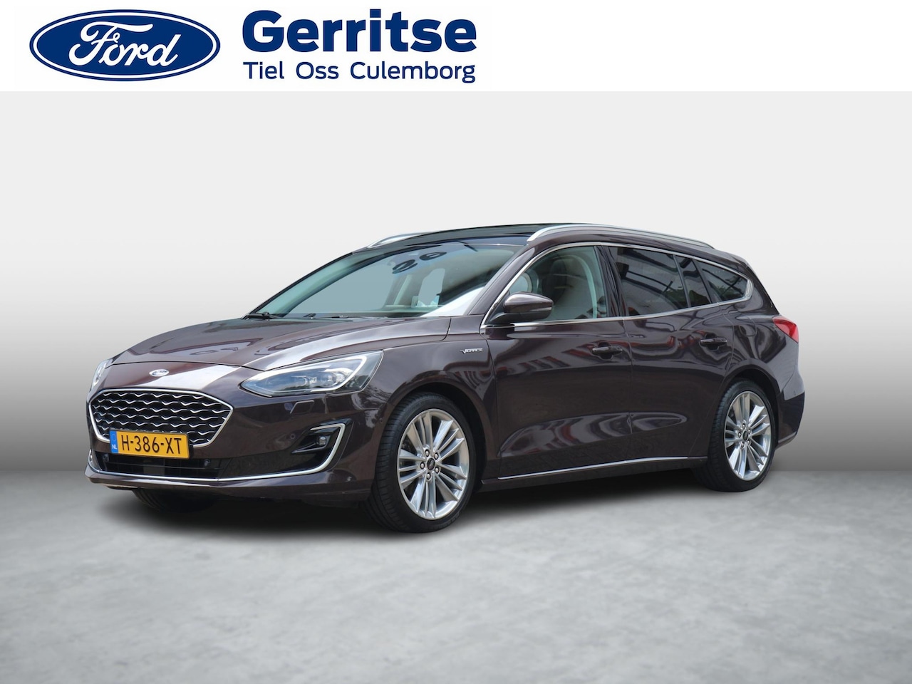Ford Focus Wagon - 1.0 EcoBoost Vignale 125pk Full-LED, Panoramadak, Winter Pakket, Leder - AutoWereld.nl