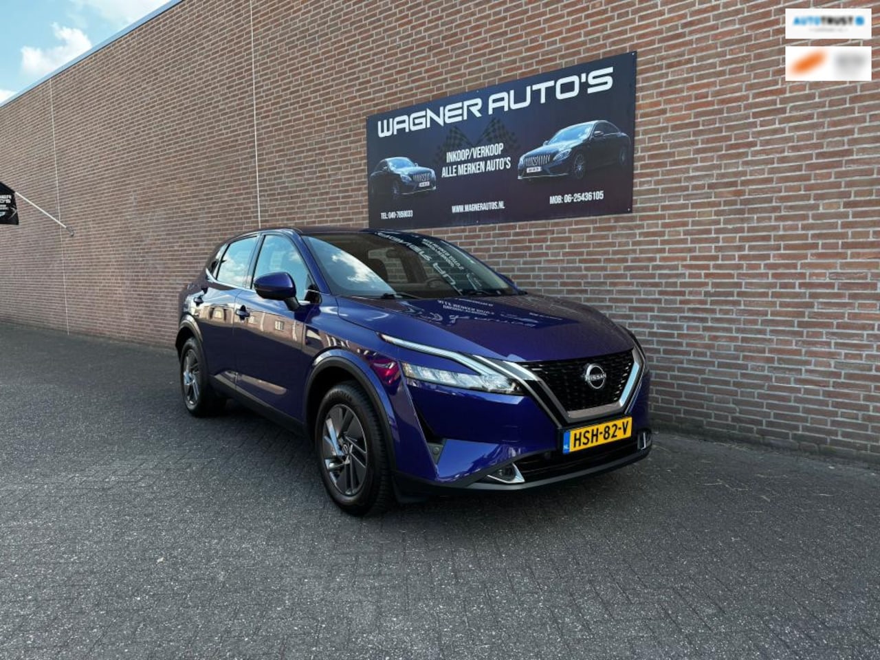 Nissan Qashqai - 1.3 MHEV Acenta Navi 360 Camera KeylesGo+Entry Winterpakket Adaptieve Cruisecontrol - AutoWereld.nl
