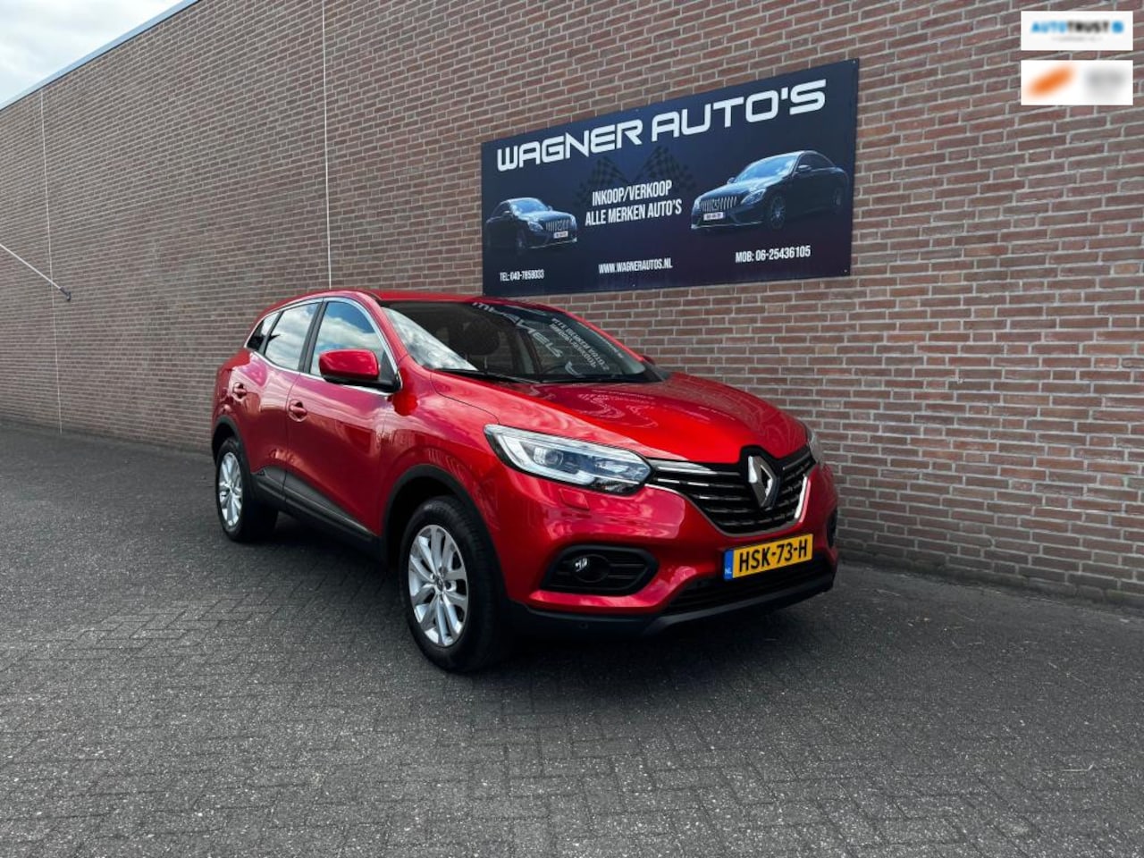 Renault Kadjar - 1.3 TCe Intens Keylesgo+Entry Camera Navi Wegdraaiende Trekhaak Cruisecontrol Stoelverwarm - AutoWereld.nl