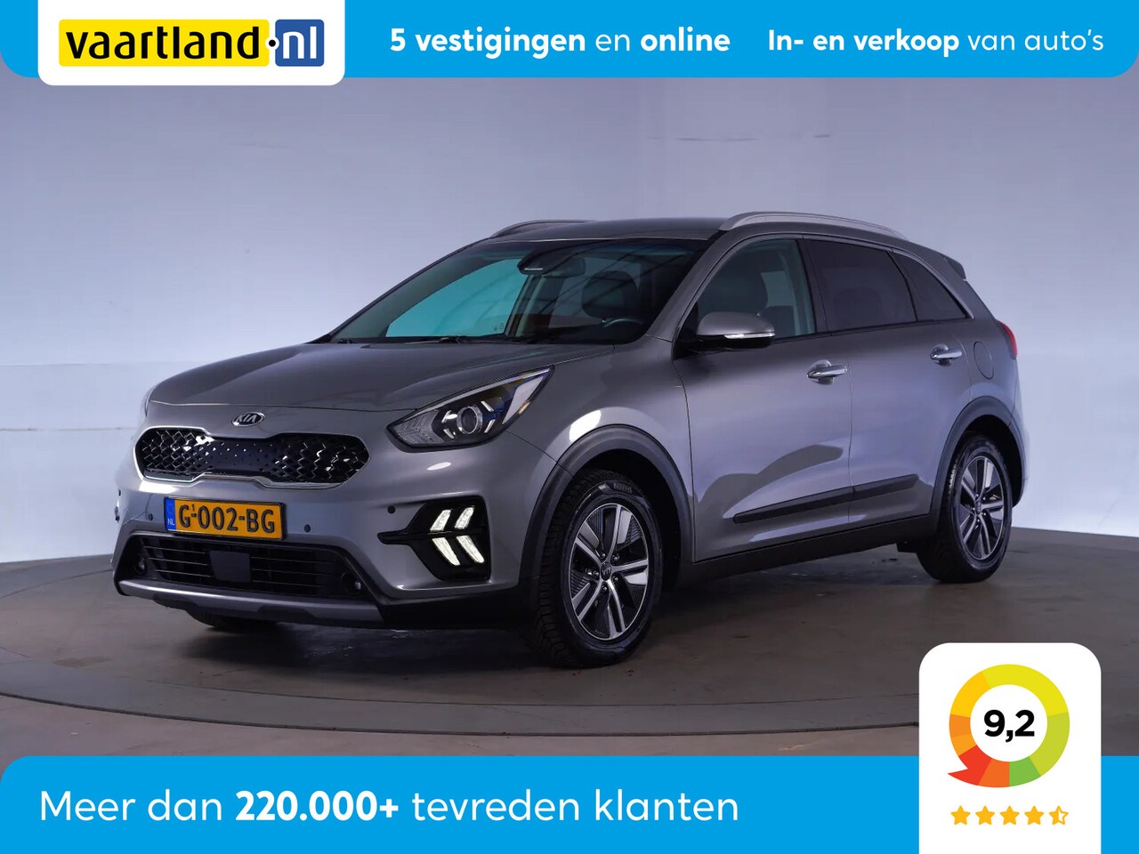 Kia Niro - 1.6 GDi Hybrid DynamicLine [ Navi Camera Adapt.cruise ] - AutoWereld.nl