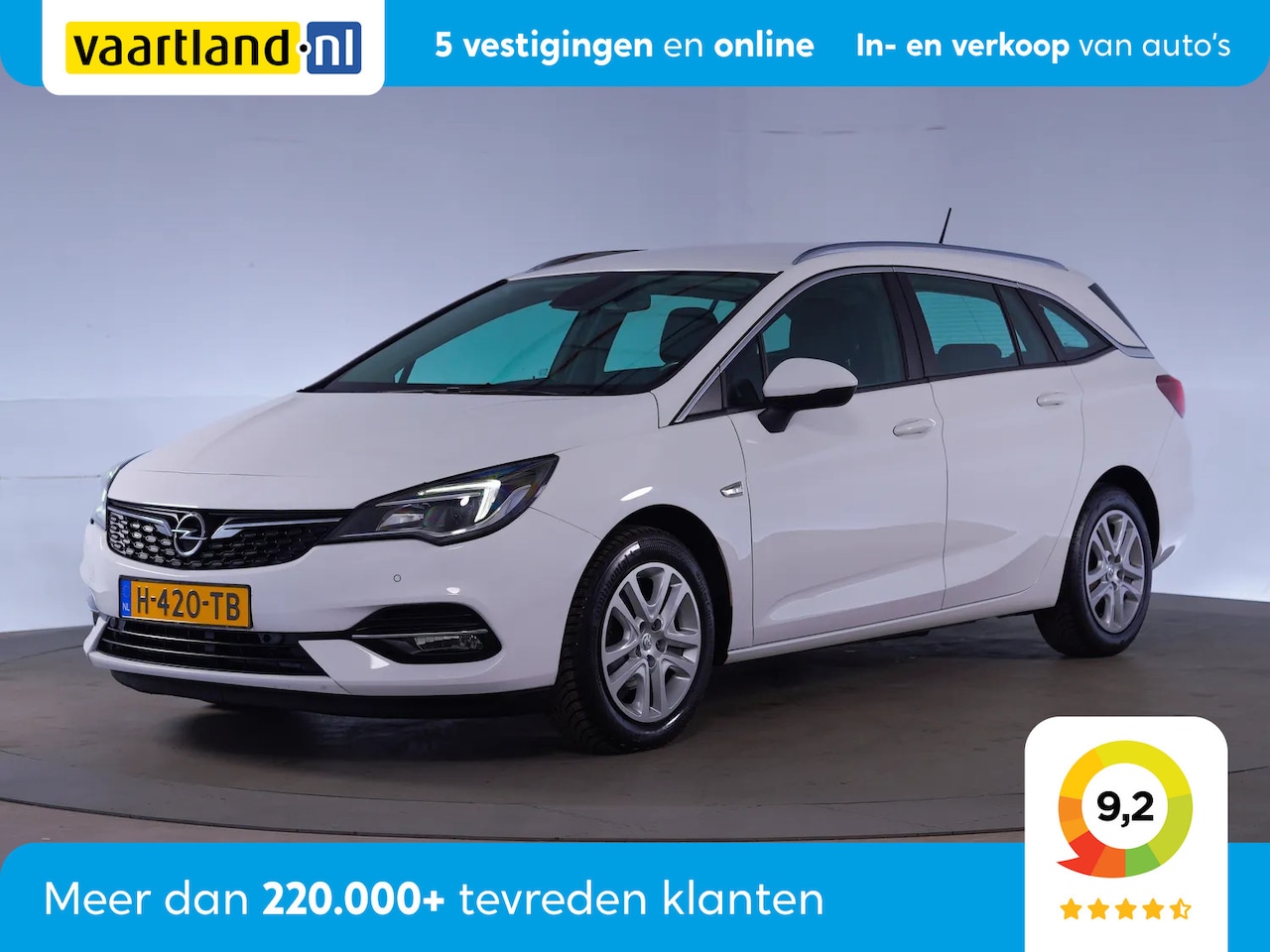 Opel Astra Sports Tourer - 1.2 Turbo Launch Edition [ Navi Comfortstoelen Apple/Android DAB ] - AutoWereld.nl