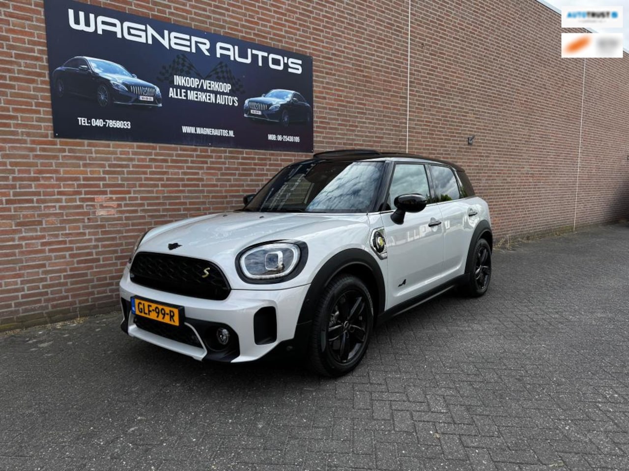MINI Countryman - Mini 2.0 Cooper S E ALL4 MINI Yours, BTW auto, Hybride, Pano, Keyless start, Lederen bekle - AutoWereld.nl