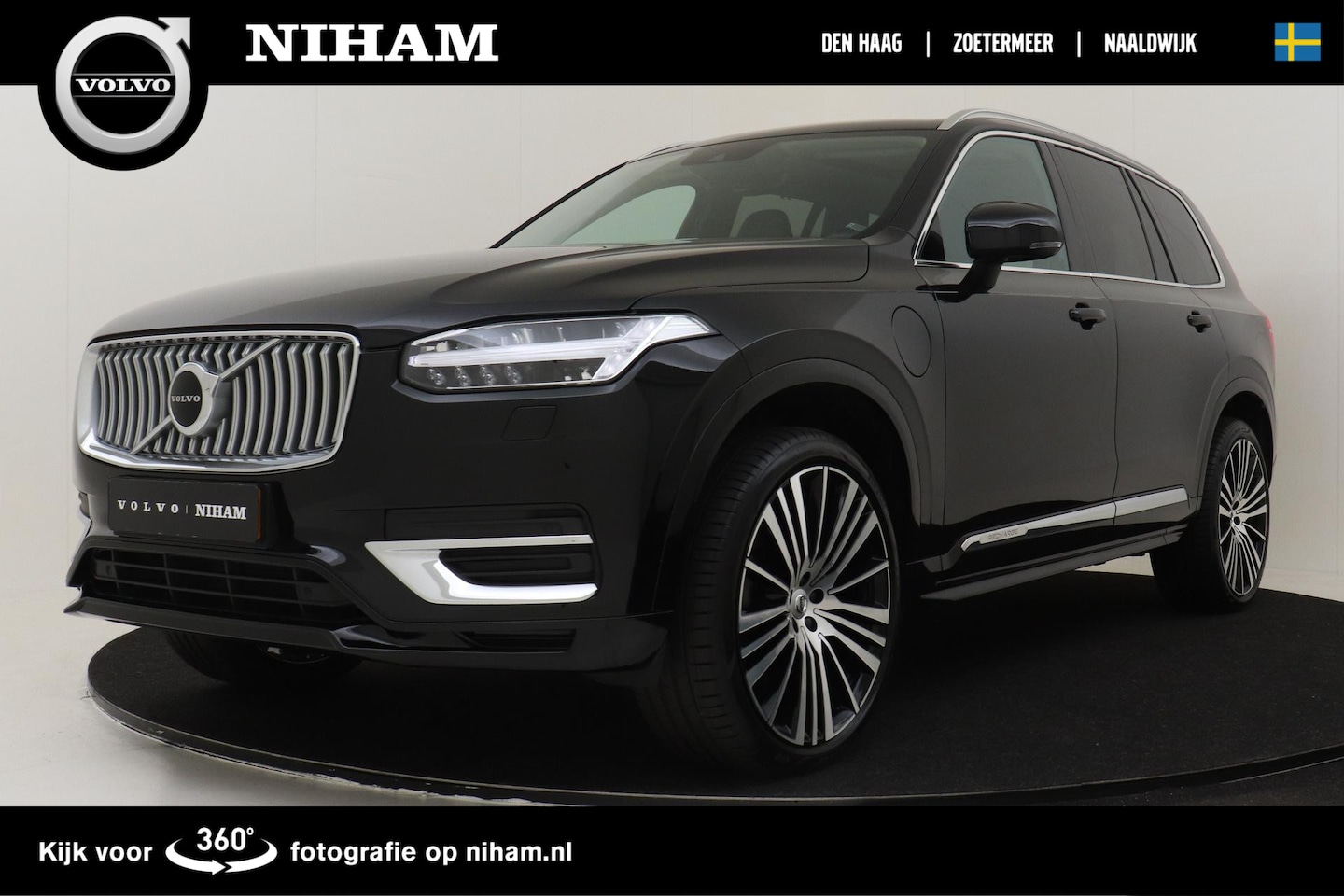 Volvo XC90 - T8 RECHARGE AWD INSCRIPTION -PANO.DAK|HARMAN/KARDON|ADAP.LED|CAMERA|22"|TREKHAAK - AutoWereld.nl