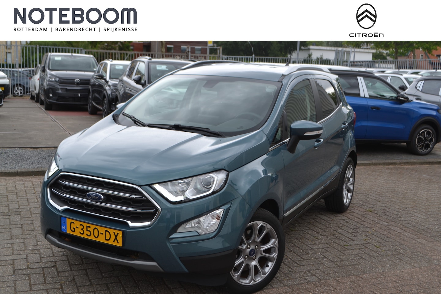 Ford EcoSport - 1.0 EcoBoost Titanium I AUTOMAAT I NAVIGATIE I ACHTERUITRIJCAMERA I RUIME KOFFERBAK I L.M. - AutoWereld.nl