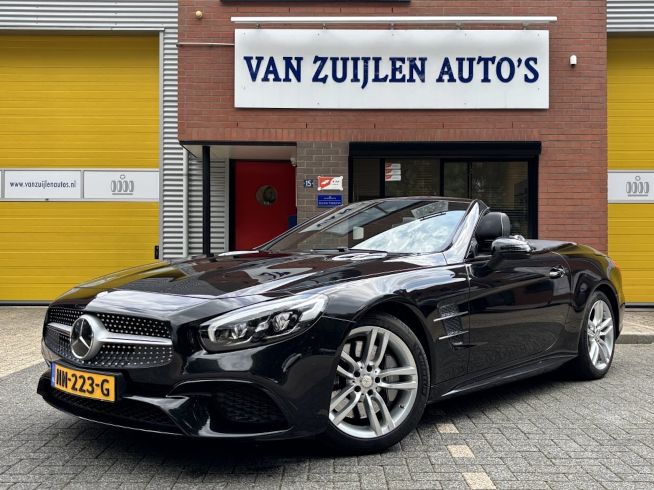 Mercedes-Benz SL-klasse Cabrio - 400 AMG MY17 Panorama Distronic Memory Harman Kardon - AutoWereld.nl