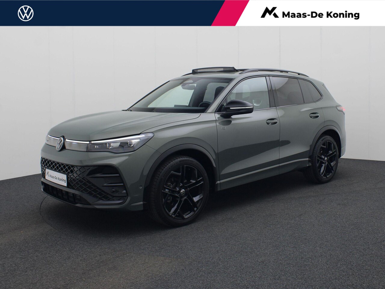 Volkswagen Tiguan - 1.5 eTSI 150pk DSG R-line · Navigatie · Camera · Panoramadak · Apple Car Play · Dodehoekse - AutoWereld.nl