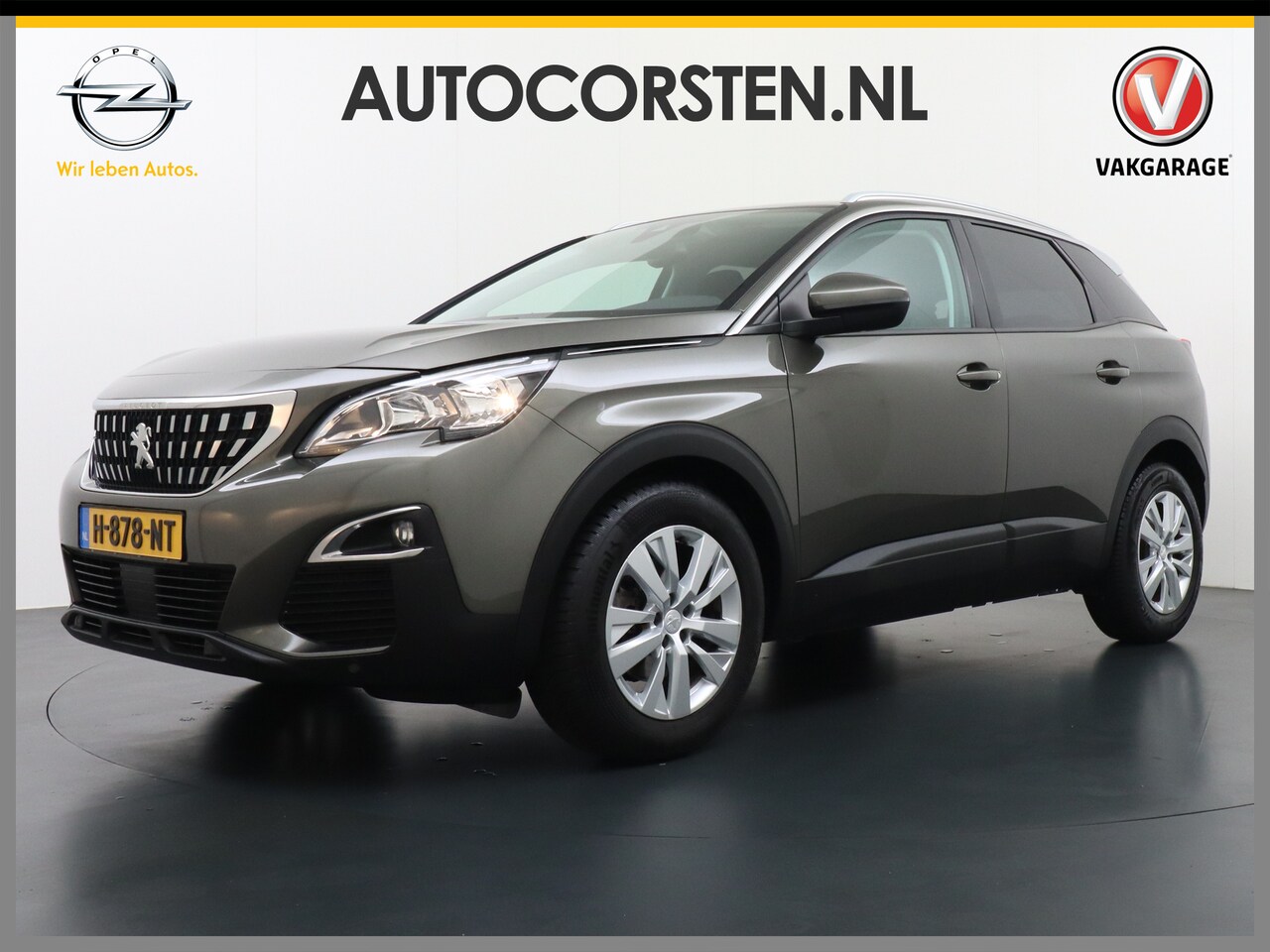Peugeot 3008 - T131PK Navi Camera Apple Carplay Android Pdc Mirror-Screen Auto BordHerkenning Ecc Cruise - AutoWereld.nl