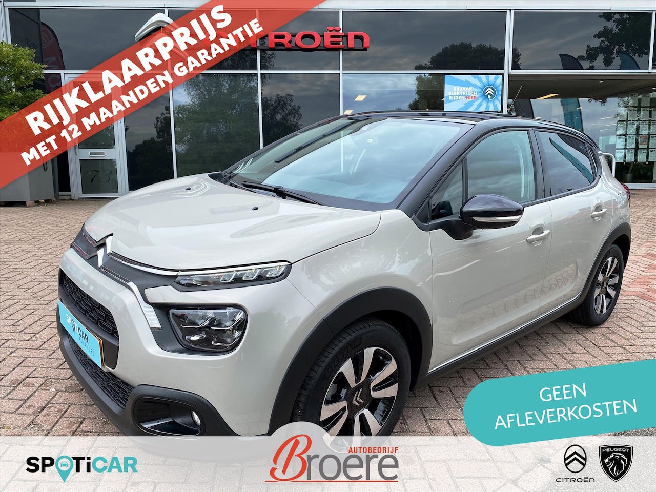 Citroën C3 - 1.2 83pk Feel | dab, parkeersensoren, 16 inch velgen, navigatie via apple carplay of andro - AutoWereld.nl
