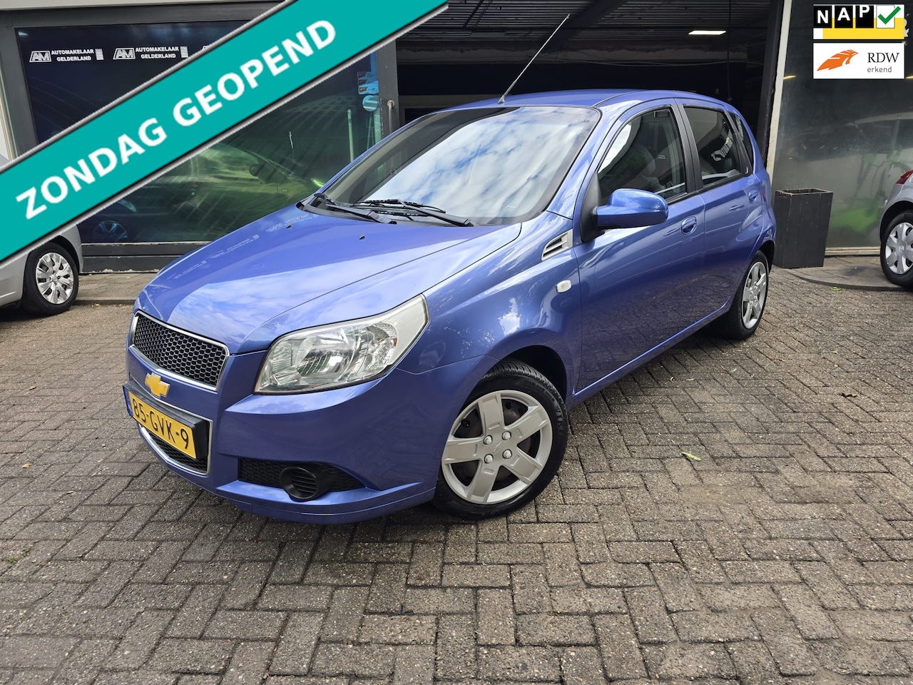 Chevrolet Aveo - 1.4 16V LS | 2E EIGENAAR | 12MND GARANTIE | NIEUWE APK | AIRCO | ELEC RAMEN | - AutoWereld.nl
