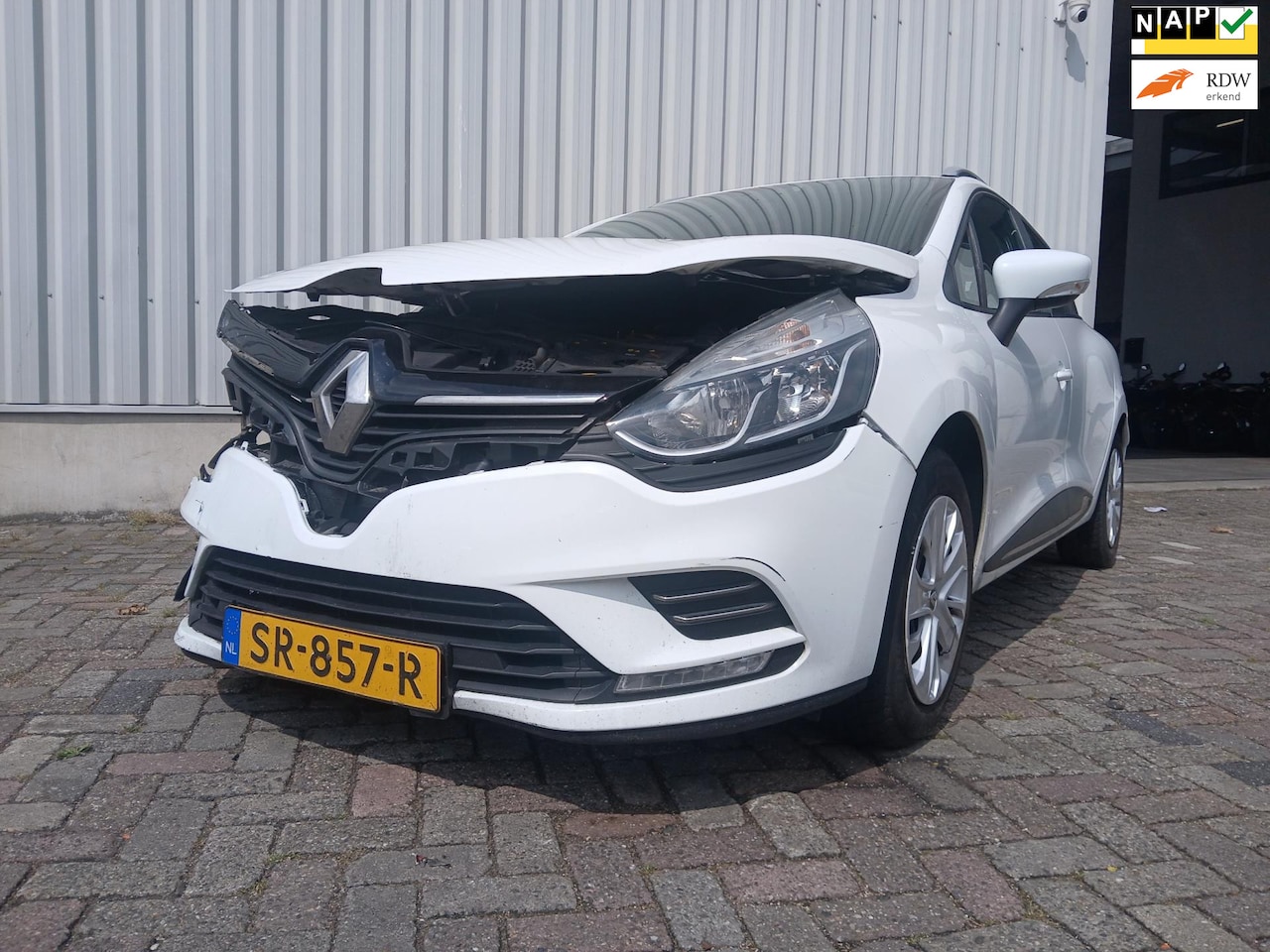 Renault Clio Estate - 1.5 dCi Ecoleader Zen - Frontschade - Start Niet - AutoWereld.nl