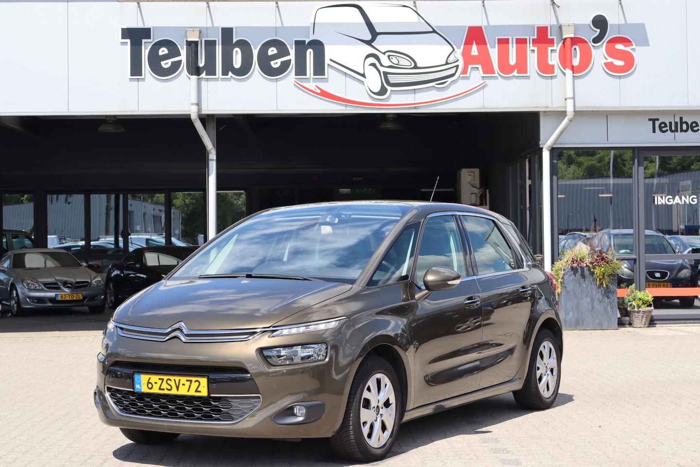 Citroën C4 Picasso - 1.6 VTi Tendance Achteruitrij Camera, Navigatie, Climate control, Cruise control, Trekhaak - AutoWereld.nl