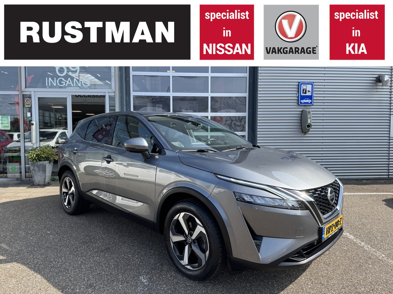 Nissan Qashqai - 1.3 MHEV Xtronic N-Connecta 1/2 leder - AutoWereld.nl