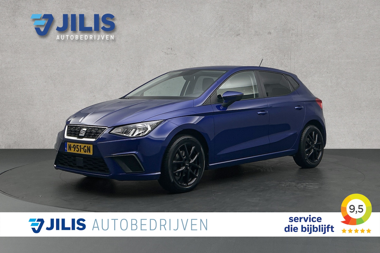 Seat Ibiza - 1.0 TSI Style | Automaat | Apple carplay | Cruise control | Navigatie | Parkeersensoren - AutoWereld.nl