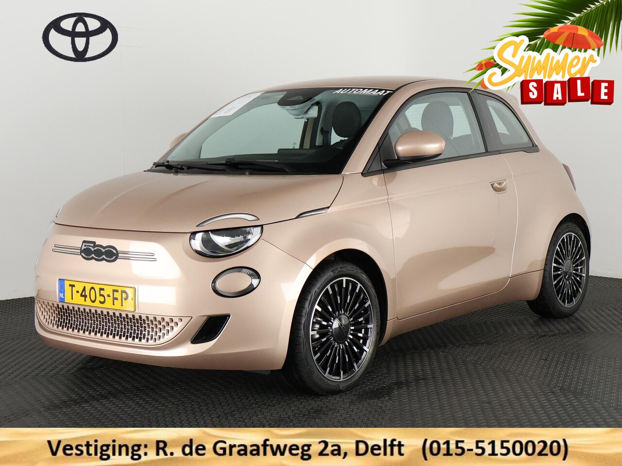 Fiat 500e - Icon 42 kWh | Navigatie | Camera | Smart Entry | - AutoWereld.nl