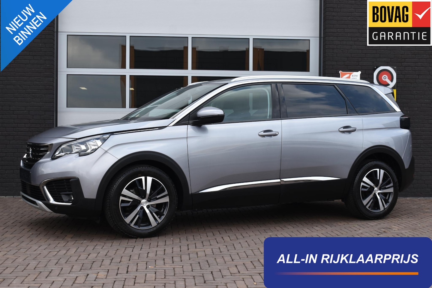 Peugeot 5008 - 1.2 PureTech 130PK Aut. Allure | Navi | 5 pers. | Incl. garantie - AutoWereld.nl