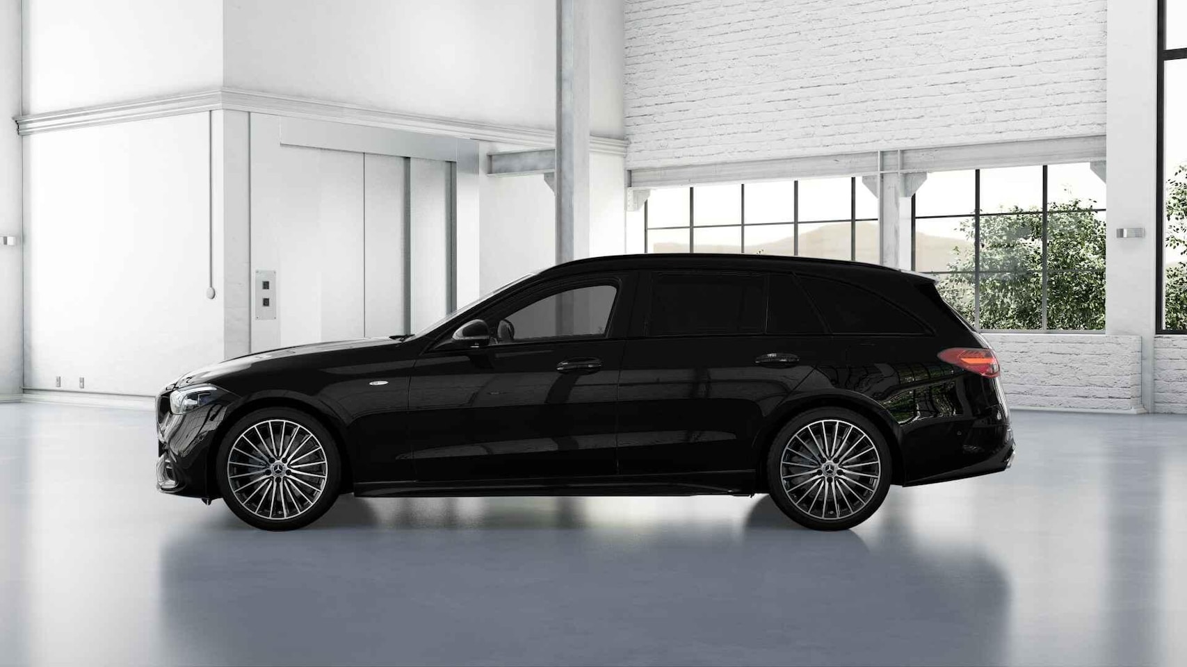 Mercedes-Benz C-klasse Estate - 300e Business Solution AMG | Panoramaschuifdak |  Rijassistentiepakket Plus | Burmester | - AutoWereld.nl