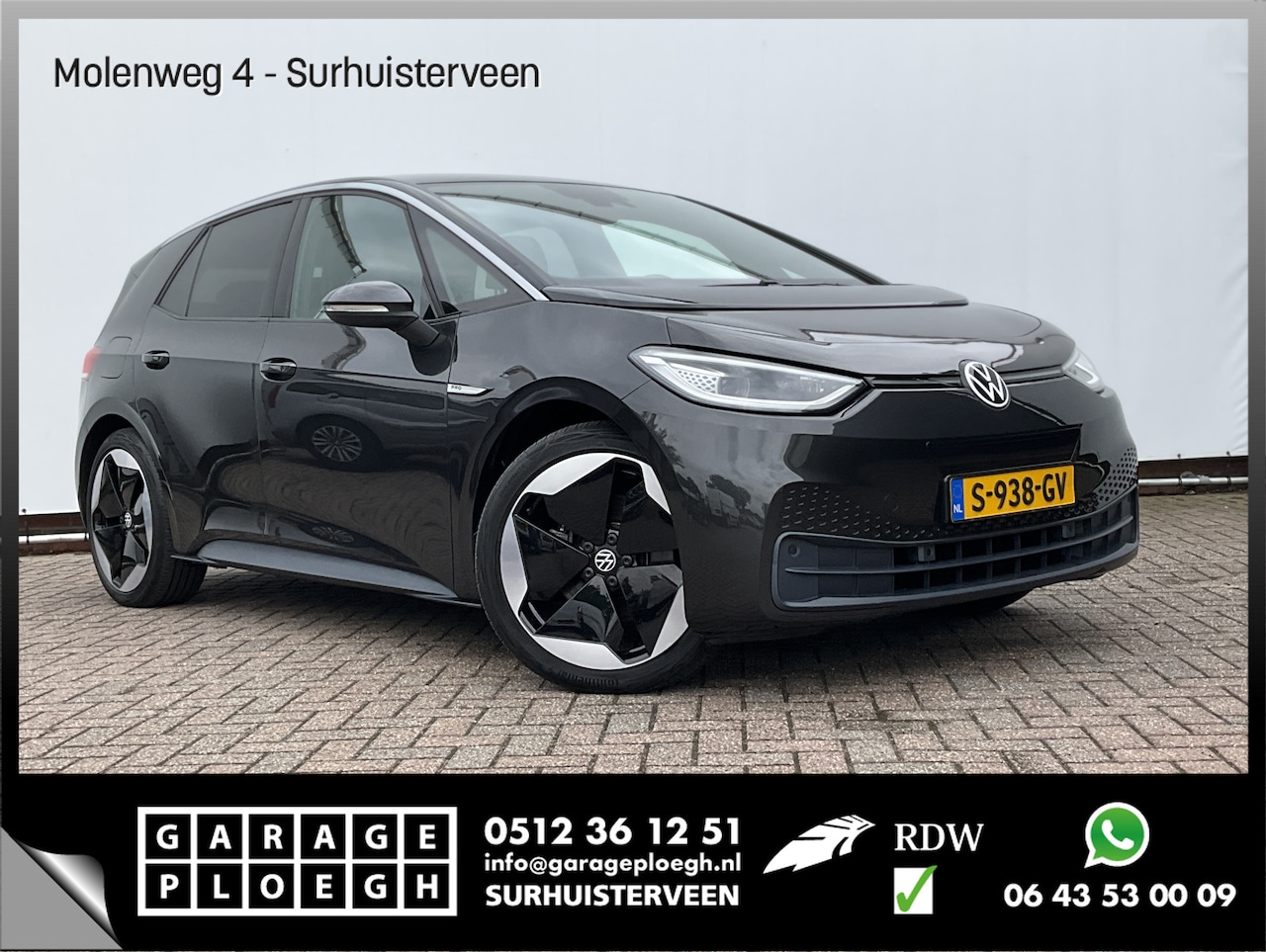Volkswagen ID.3 - Pro 58 kWh HUD Carplay Adap.Cruise Cam Elek.Stoel Sfeerverlichting! - AutoWereld.nl