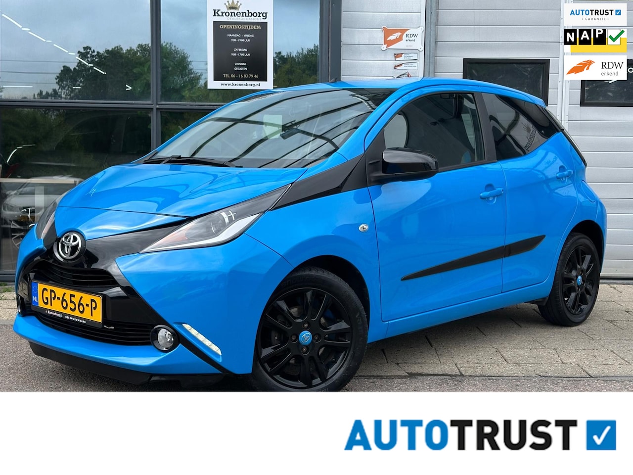 Toyota Aygo - 1.0 VVT-i x-cite 1.0 VVT-i x-cite, NAVI, Airco, Cruisecr, NAP - AutoWereld.nl