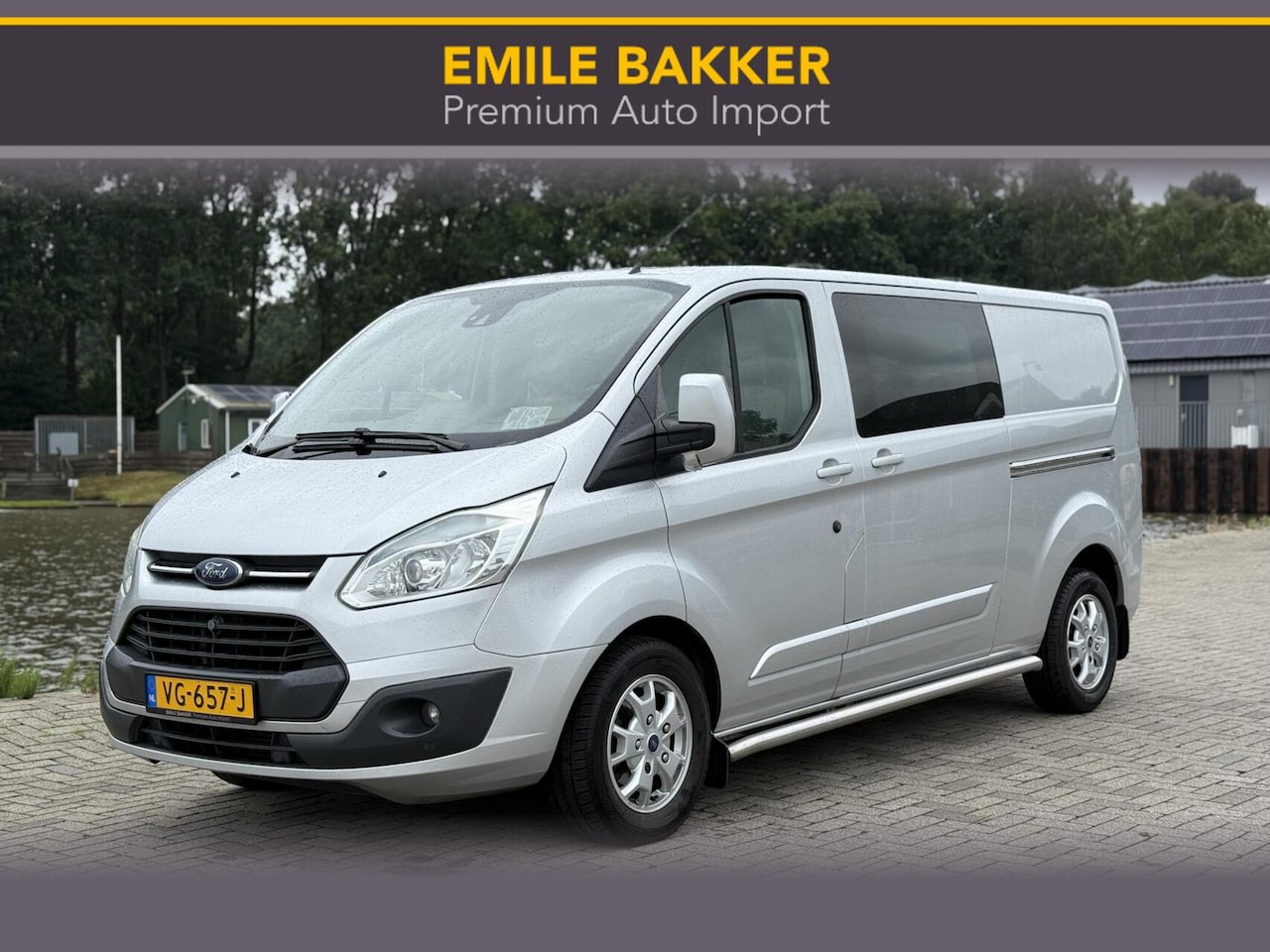 Ford Transit Custom - 290 2.2 TDCI L2H1 DC LEER/2x SCHUIFDEUR - AutoWereld.nl