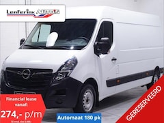 Opel Movano - 2.3 CDTi 180 pk L3H2 Automaat Navi, Camera Laadruimte Pakket, 270 Graden Deuren, PDC achte