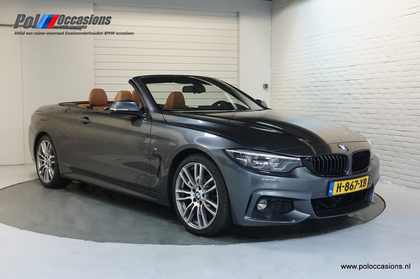 BMW 4-serie Cabrio - 420i M-Pakket |Sportint | Leer | Dealerauto | - AutoWereld.nl