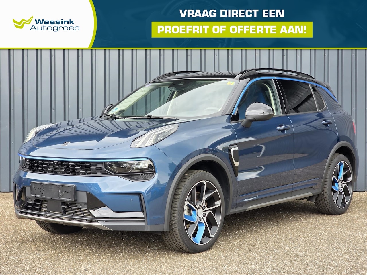 Lynk & Co 01 - 1.5 261pk PHEV Automaat | Navigatie | Schuifdak | Parkeercamera - AutoWereld.nl