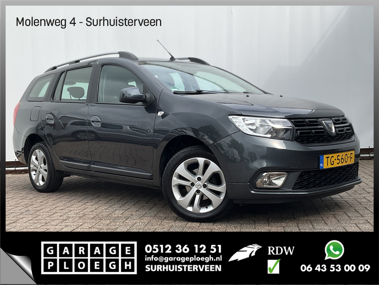 Dacia Logan MCV - 0.9 TCe Bi-Fuel Laureate LPG Trekhaak Cruise Nav/Cam NAP! - AutoWereld.nl