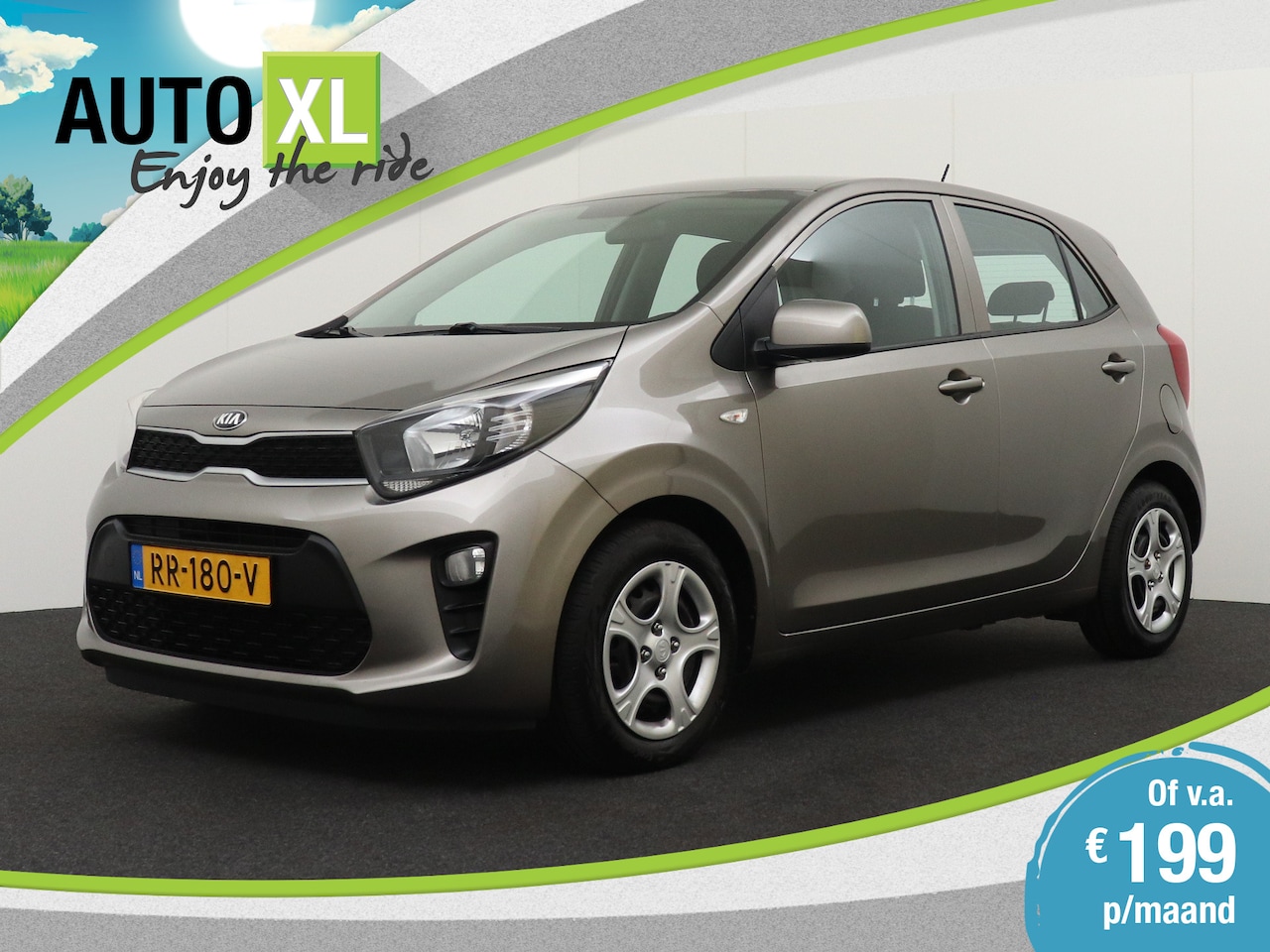 Kia Picanto - 1.0 CVVT EconomyPlusLine Airco Bluetooth - AutoWereld.nl