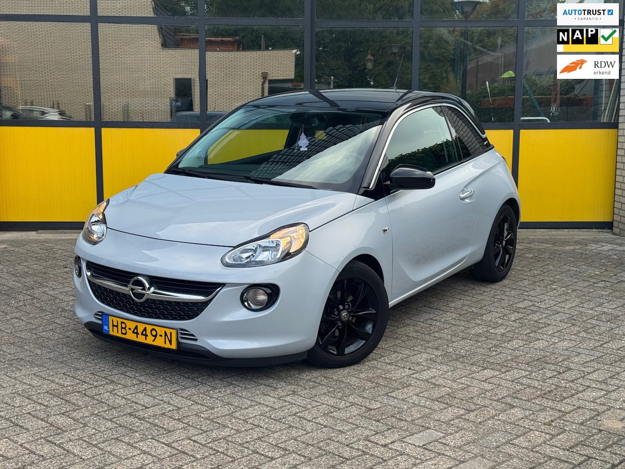 Opel ADAM - Turbo Jam, 1ste eigenaar, Groot scherm, PDC achter, Black Pack - AutoWereld.nl